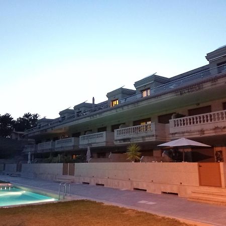 Atico A 3 Km De Sanxenxo Con Piscina Y Garaje Lägenhet Exteriör bild